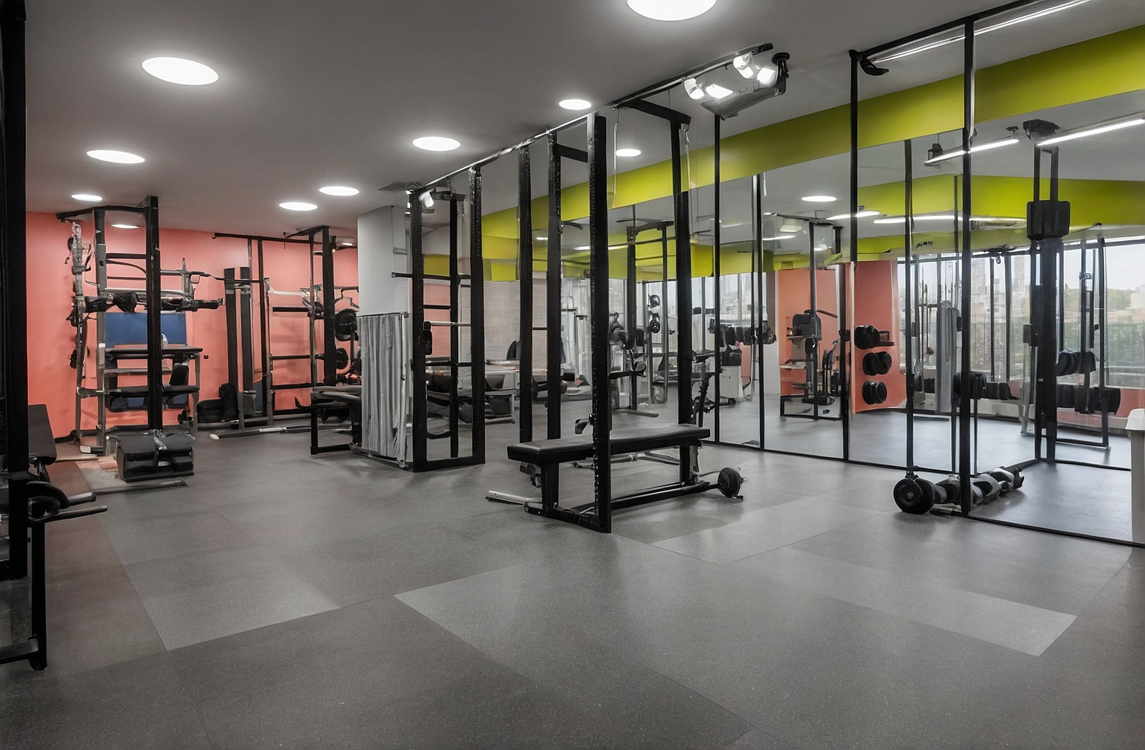 Ambiente luminoso para entrenamiento